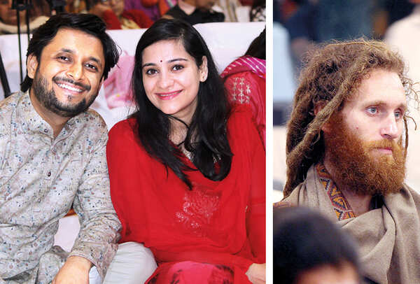 (L) Bhagirath Jalan and Khushbu Jalan (R) Crystal (BCCL/ Arvind Kumar)