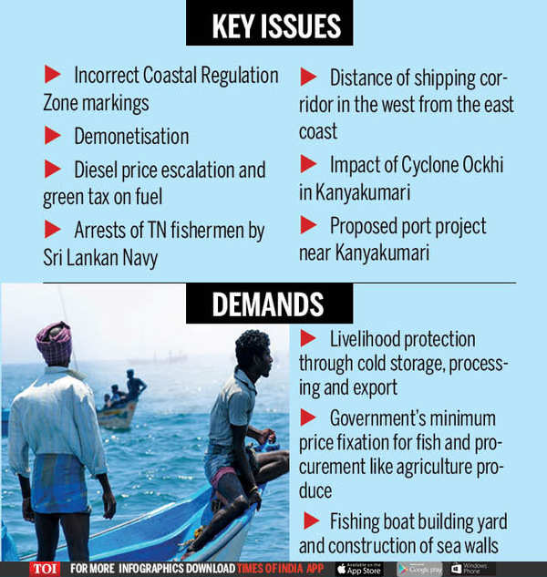 Fishermen will have a decisive say in 15 Tamil Nadu LS