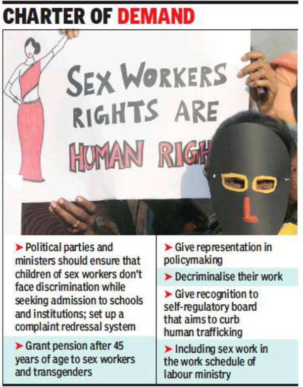 Sex Workers Seek Space In Election Manifestos Times Of India