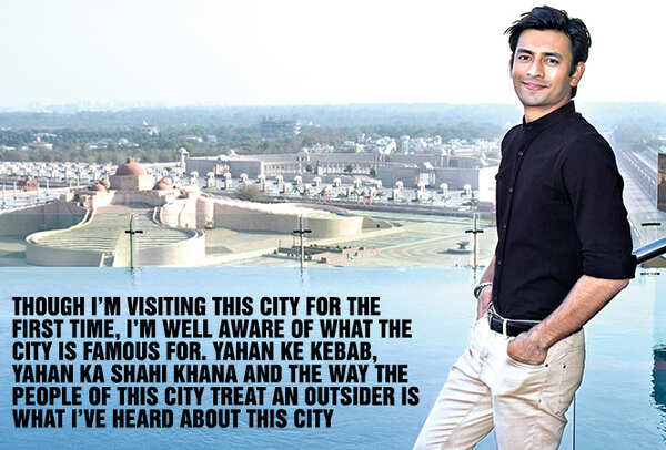 Aashay Mishra in Lucknow (BCCL/ Vishnu Jaiswal)