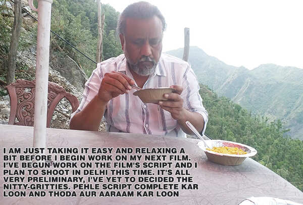 Anubhav Sinha in Mussoorie (BCCL)