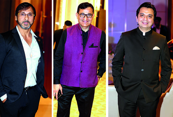 (L) Capt GP Singh (C) Dinesh Kumar Sahgal (R) Gaurav Prakash (BCCL/ Aditya Yadav)