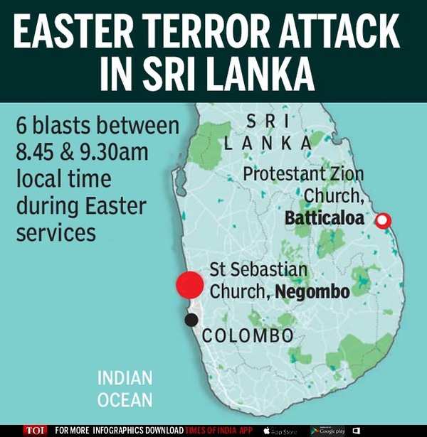Sri Lanka news: Sri Lanka attack toll 290 World News - Times India