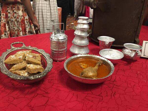 Chef Nafees Naqvi's dish
