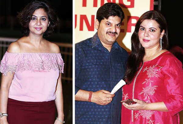 (L) Anu (R) Dhruv Krishna and Raina (BCCL)