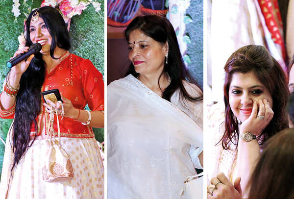 (L) Ankita Khatry (C) Alka Beri (R) Tanya Arora (BCCL/ Unmesh Pandey)