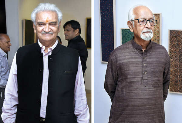 (L) Anil Rastogi (R) Jai Krishna Agarwal (BCCL/ Vishnu Jaiswal)