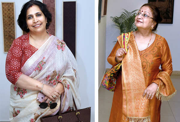 (L) Vanita Yadav (R) Shobhna Jagdish (BCCL/ Vishnu Jaiswal)