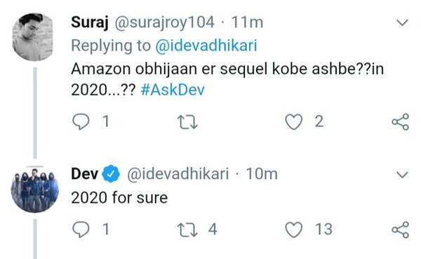 Dev tweet
