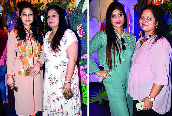(L) Harshita and Swati (R) Mahek and Nidhi (BCCL/ IB Singh)