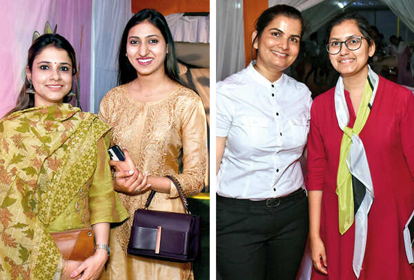 (L-R) Dr Anshita Verma (L) & Kalyani Verma and Dr Pravin Ajaz (L) and Anshu (BCCL/ Vishnu Jaiswal)