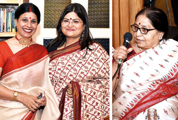 (L) Priya Mukherjee and Sumita Bhargava (R) Kastiuri (BCCL/ Farhan Ahmad Siddiqui)