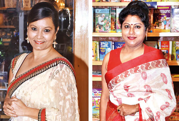 (L) Anuraka Sarkar (R) Aparna Pal (BCCL/ Farhan Ahmad Siddiqui)