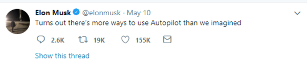 Musk sex tweet