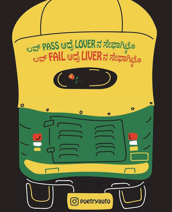 Auto drivers showcase their creativity through poetry on their autos ...