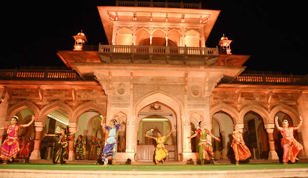 Bharatnatyam performance at Albert Hall Museum in Jaipur
