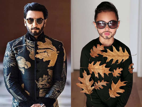 From Ranveer Singh to Rihanna: This 9-year-old girl recreates celeb looks  in most creative and hilarious ways! - Times of India