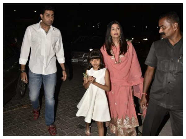Photos: Aishwarya Rai Bachchan steps out with family to celebrate ...