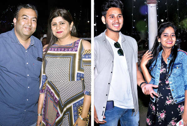 (L) Love & Manisha Shekhar (R) Saif Siddiqui and Mudita Trivedi (BCCL/ Vishnu Jaiswal)