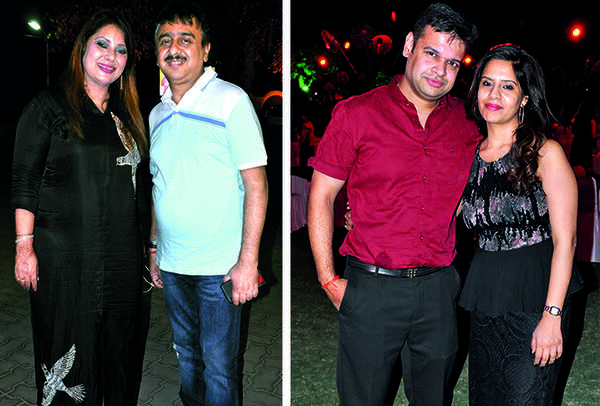 (L) Anupama and Raghvendra Seth (R) Avnish and Ruchi Gupta (BCCL/ AS Rathor)