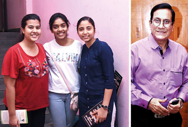 (L) Khyati Lakhman, Vani Srivastava and Akriti Tiwari (R) Sangam Bahuguna (BCCL/ Vishnu Jaiswal)