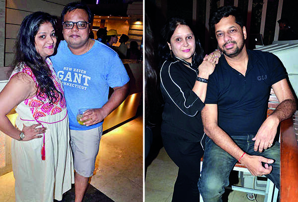 (L) Geeta and Manjul Gupta (R) Gitika Jain, Anoop Jain (BCCL/ IB Singh)