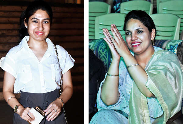 (L) Urvashi (R) Tanya (BCCL/ Vishnu Jaiswal)