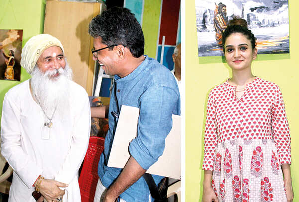 (L) Sanatani Ramanand and Prof Suresh Nair (R) Anjali Pandey (BCCL/ Arvind Kumar)