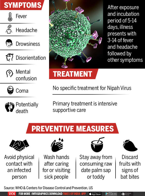 Infographic: Nipah Virus: All You Wanted To Know | India News - Times ...