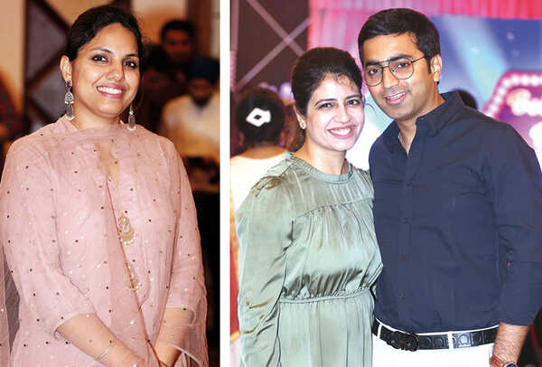 (L) Tanya Sahni (R) Aarushi and Deepesh (BCCL/ Aditya Yadav)