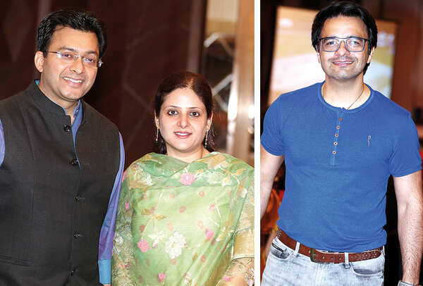 (L) Avichal and Ruchi Kapur (R) Aman Shahpuri (BCCL/ Aditya Yadav)