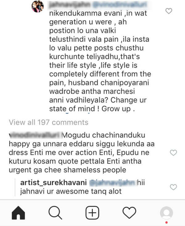 Surekha thanks fan