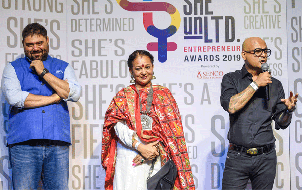 Members of the jury (L to R)- Riyaaz Amlani, Dorris Godambe and Aalim Hakim