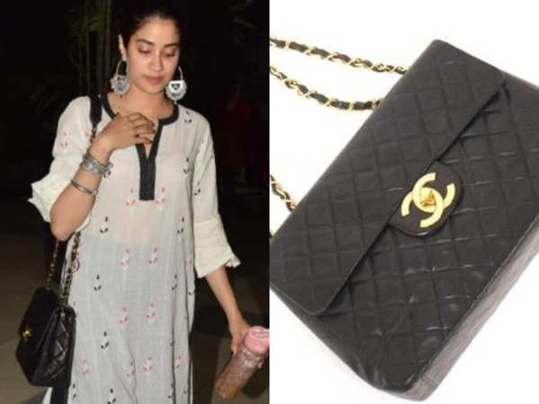 Can you guess the price of Janhvi Kapoor's SpongeBob bag? - Times of India