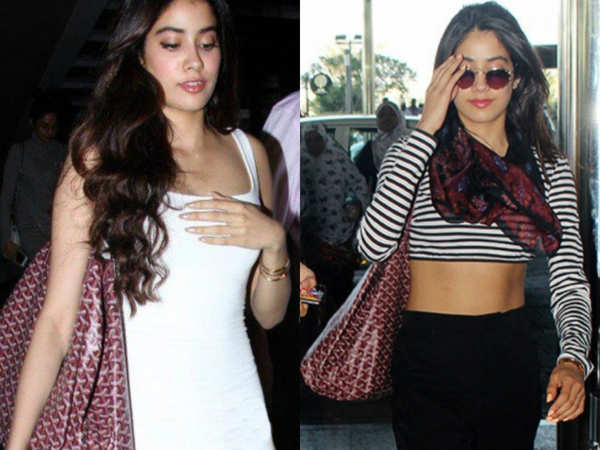 Can you guess the price of Janhvi Kapoor's SpongeBob bag? - Times of India