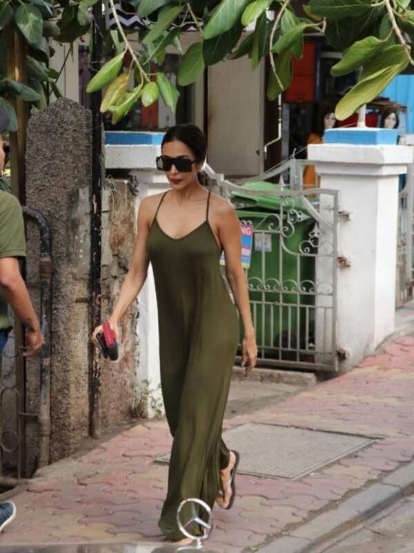 Pictures: Malaika Arora rocks olive green on a dinner date night with  friends | Hindi Movie News - Times of India