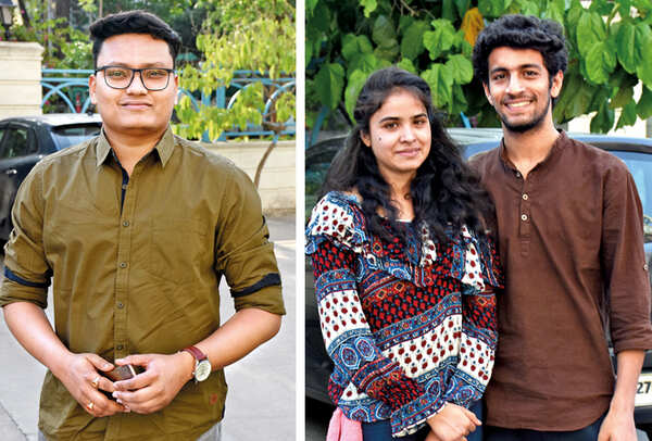 (L) Dr Rajat Kumar (R) Kajal and Rajat (BCCL/ Vishnu Jaiswal)