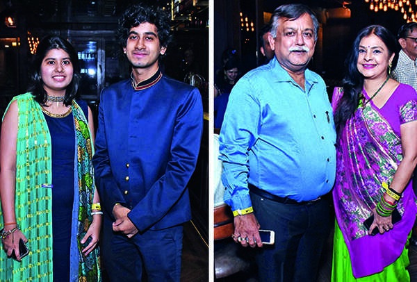(L) Antara and Ayushman Srivastava (R) Awanish and Malini Awasthi (BCCL/ Vishnu Jaiswal)