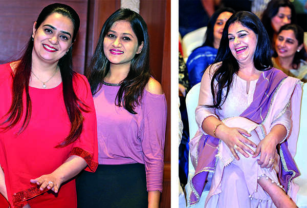 (L) Jasmine and Anushree (R) Nidhi Bajaj (BCCL/ Aditya Yadav)