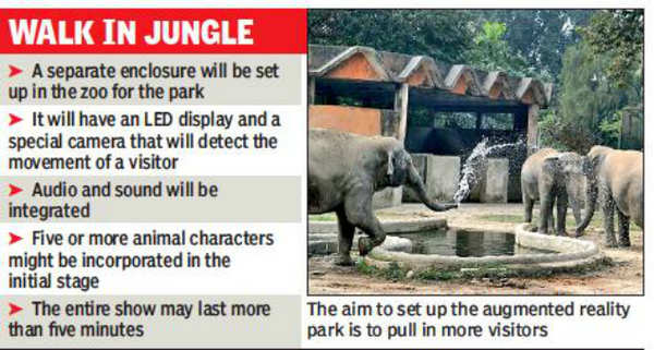 In hi-technology move, zoo to get augmented reality park | Kolkata News -  Times of India
