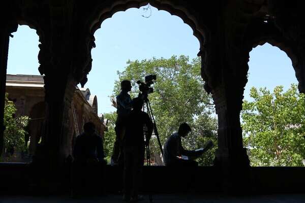 Shoot underway at Indore's Lal Bagh palace