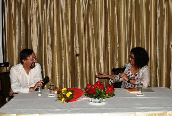 Dr Giles Tillotson in conversation with Aparna Andhare