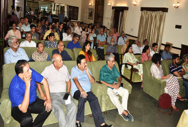 A view of the audience at Ashok Club