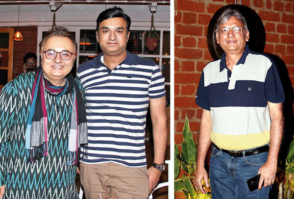 (L) Ujjwal Seth and Saad Warsi (R) Ajay Jain (BCCL/ Aditya Yadav)