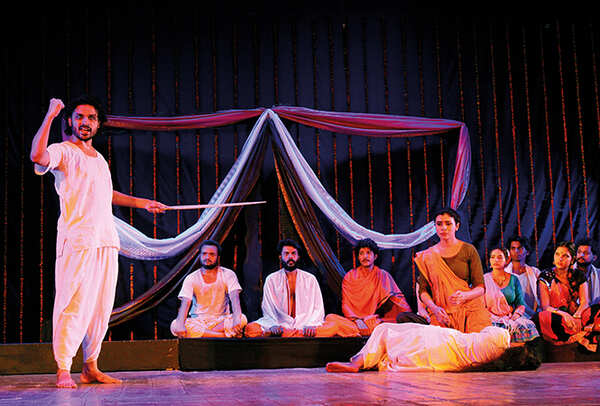 A scene from the play Satya Harishchandra  (BCCL/ Arvind Kumar)