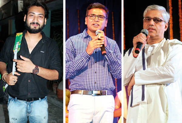 Sumit, Surendra Singh and Vijay Sankar (BCCL/ Arvind Kumar)