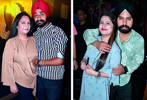 (L) Gagandeep Kaur and Jasvinder Singh (R) Kamaldeep Kaur and Preet Singh (BCCL/ IB Singh)
