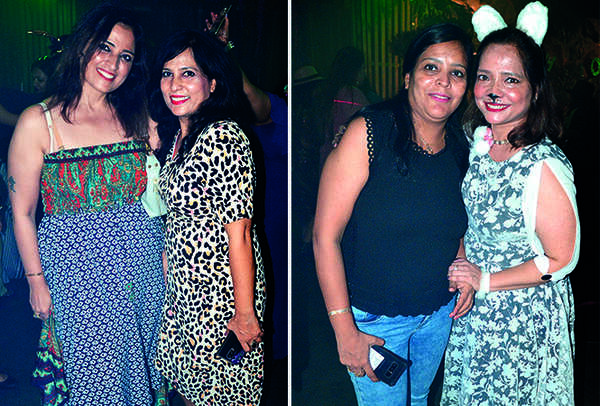 (L) Banu Tandon and Rosy Anand (R) Mehek Jhawar and Tazkia (BCCL/ IB Singh)
