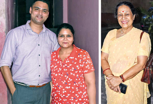 Major Abhishek & Rupam Roy (L) and Poornima Pandey (BCCL/ Vishnu Jaiswal)