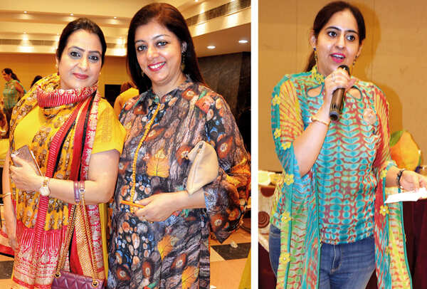 (L) Jasbir Arora, Dimple Khanuja (R) Monika Arora (BCCL/ IB Singh)